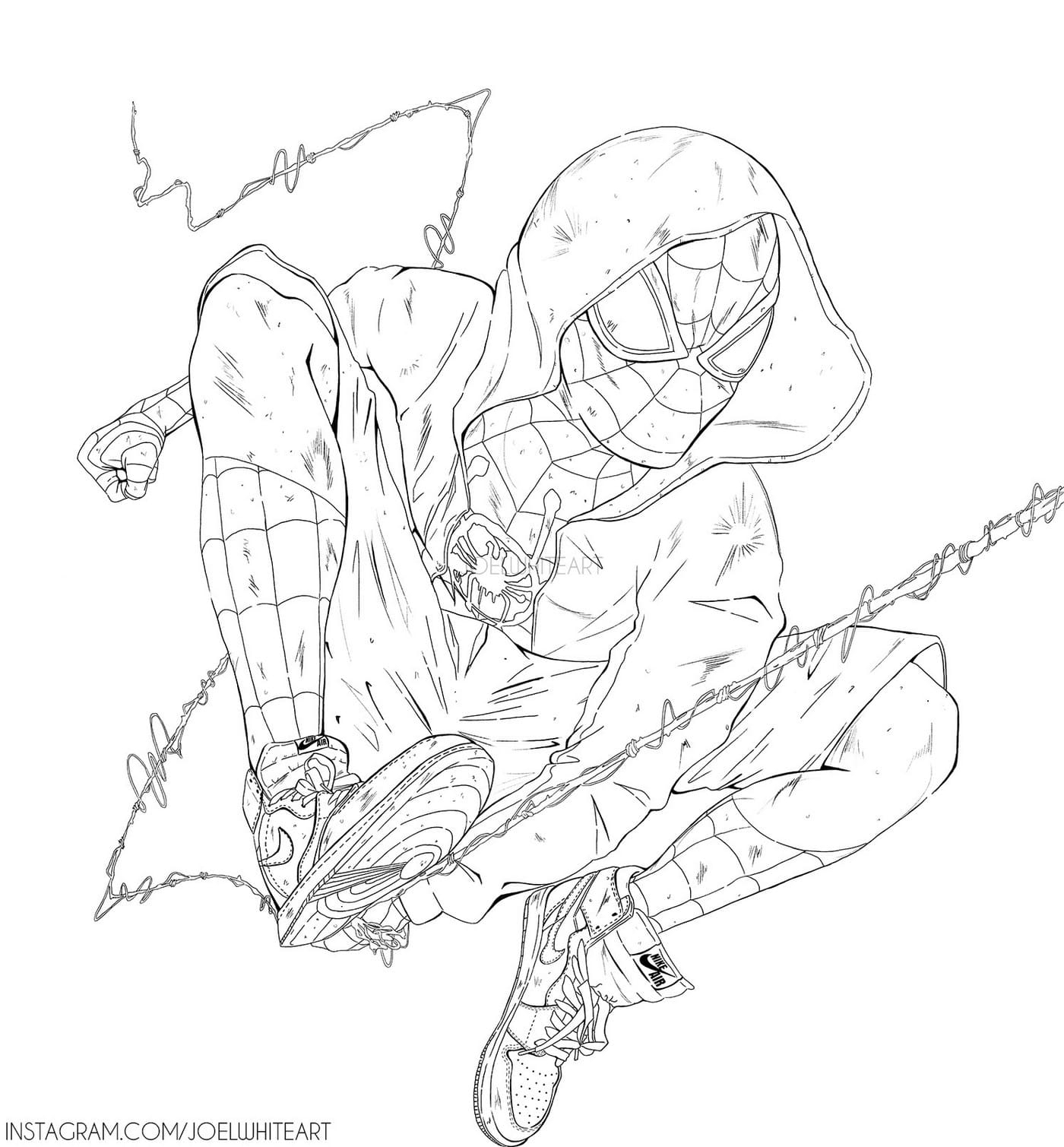 Coloriages Spiderman À Imprimer - Wonder-Day dedans Coloriage Dessin Animé Spiderman