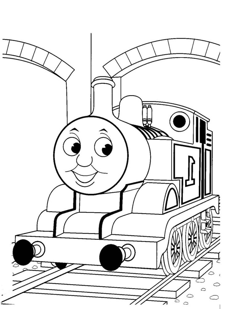 Coloriages Thomas Le Train Gratuits À Imprimer Pour Les dedans Coloriage À Imprimer Train