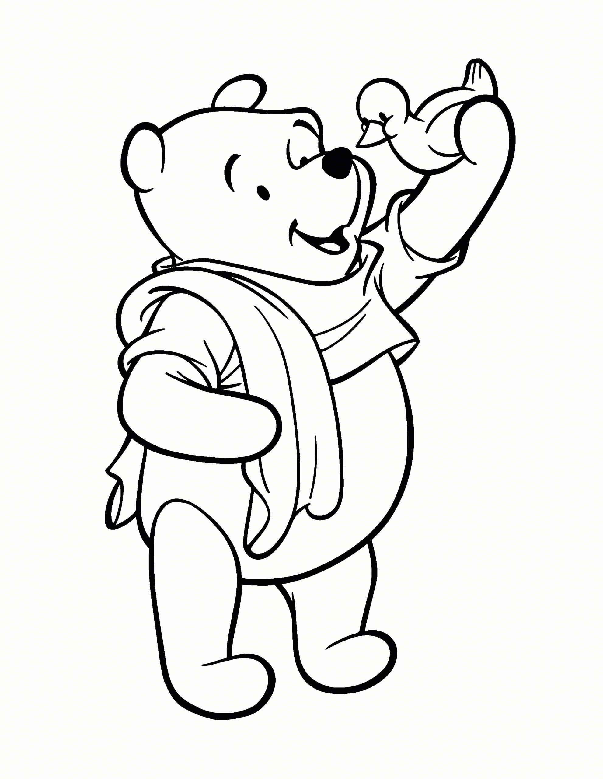 Coloriages Winnie L&amp;#039;Ourson : Images Et Gifs Animés Et encequiconcerne Dessin Winnie L&amp;amp;#039;Ourson Facile,