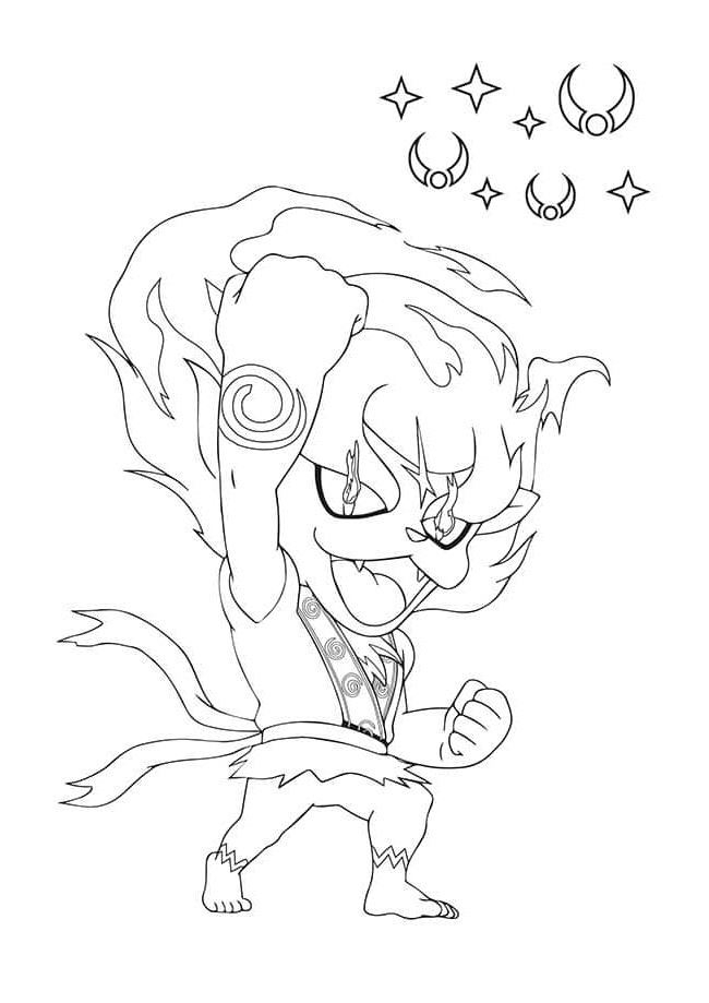 Coloriages Yo-Kai Watch Et Dessins À Imprimer serapportantà Ça Coloriage