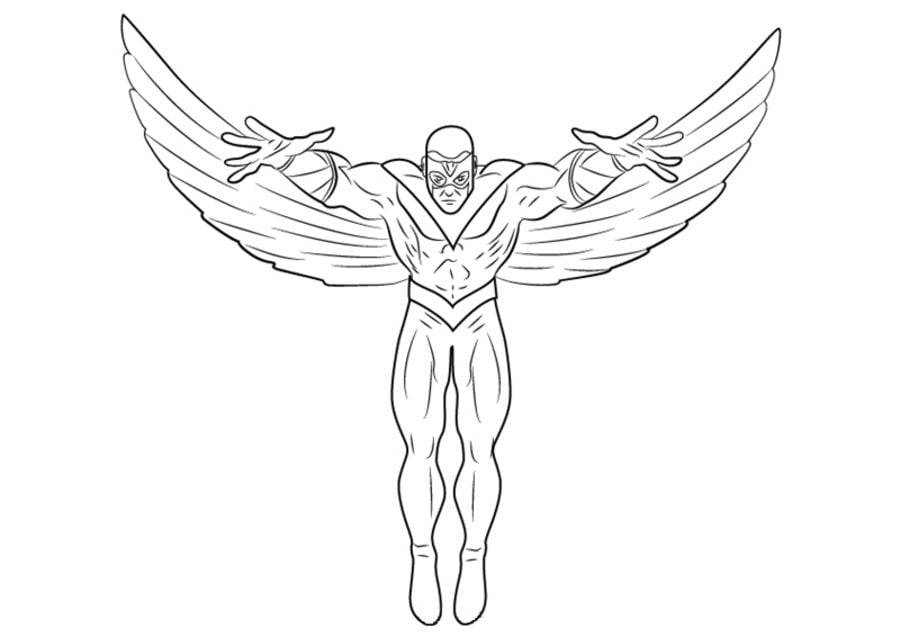 Coloring Pages: Falcon, Printable For Kids &amp;amp; Adults, Free pour Falcon 9 Dessin