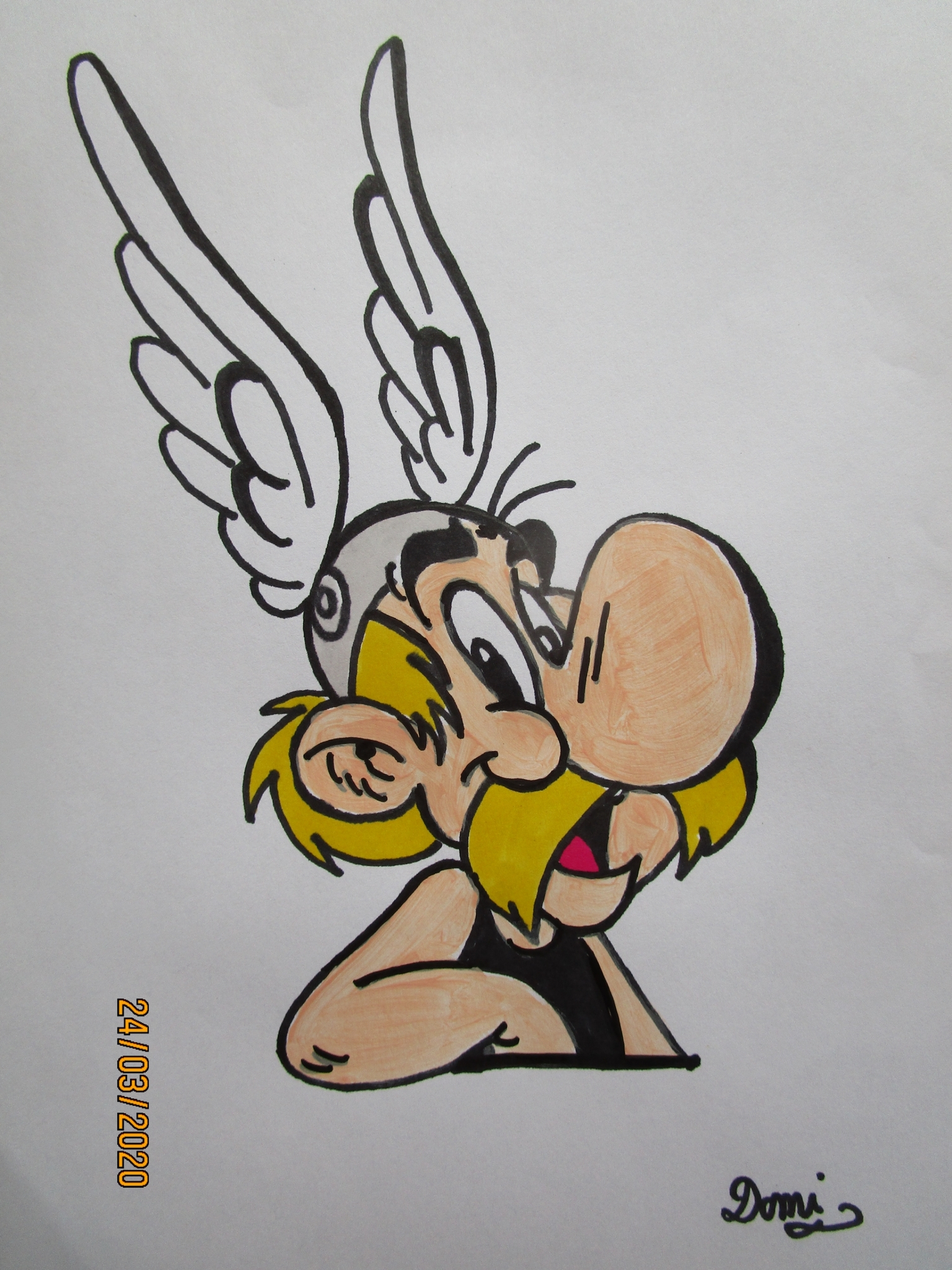 Comment Dessiner Obelix - Les Dessins Et Coloriage dedans Dessin Avec Couleur