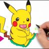 Comment Dessiner Pikachu #2 - Apprendre À Dessiner dedans Dessin À Faire,