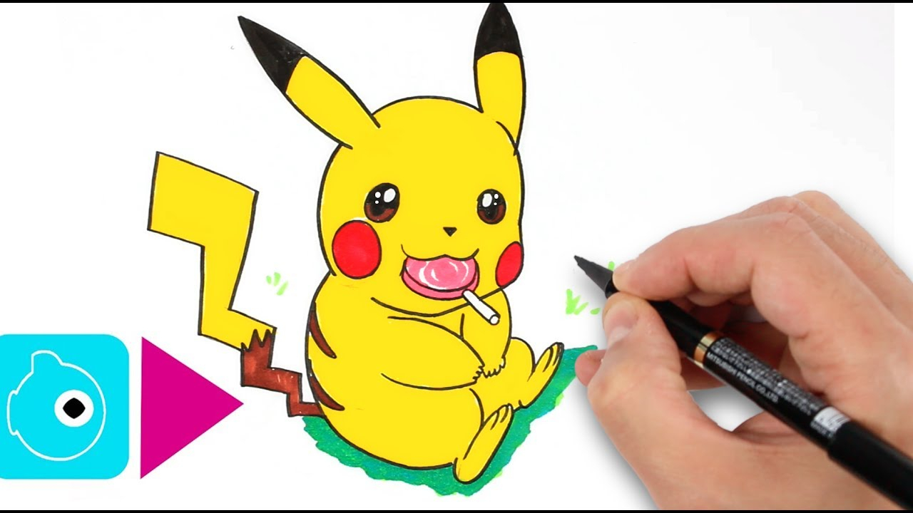 Comment Dessiner Pikachu #2 - Apprendre À Dessiner dedans Dessin À Faire,