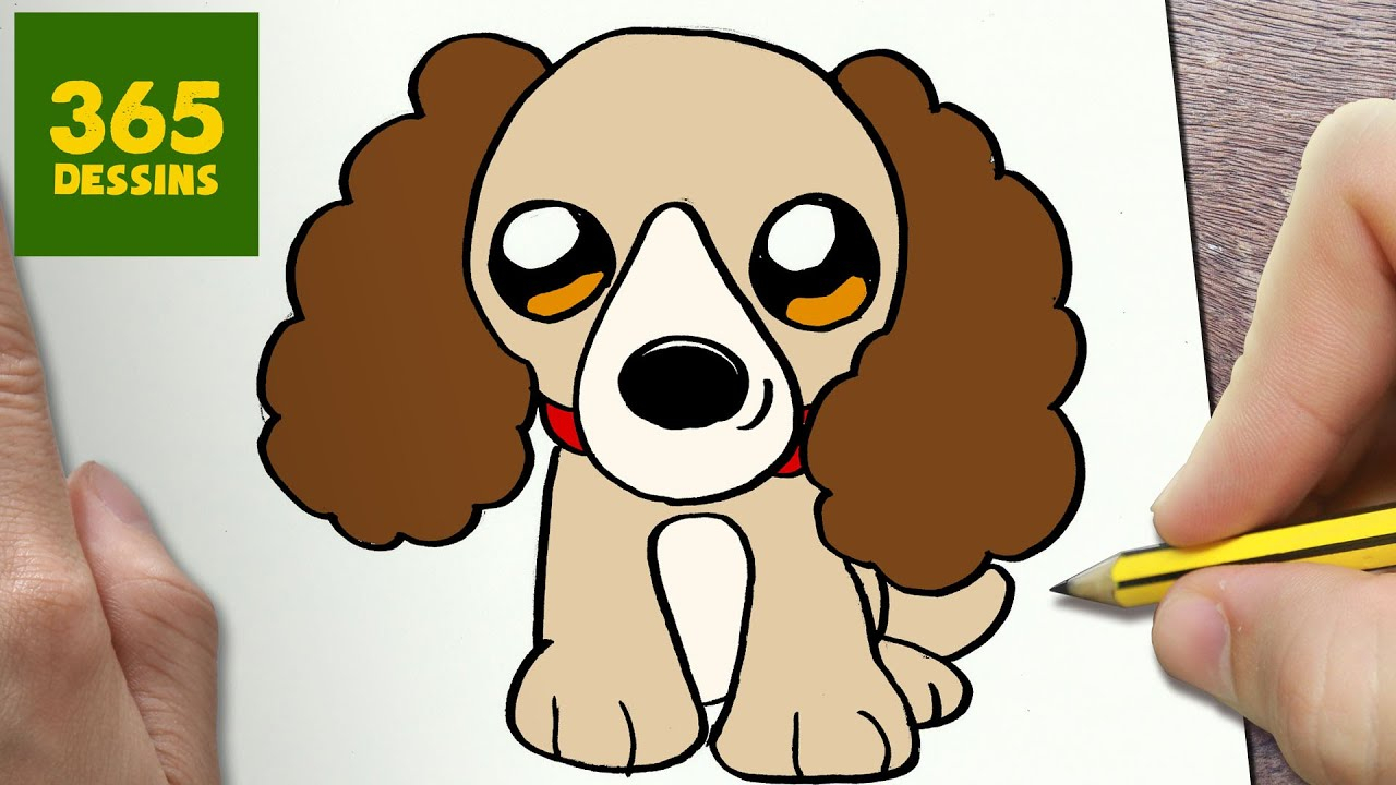 Comment Dessiner Puppy Kawaii Étape Par Étape - Dessins encequiconcerne Dessin Facile