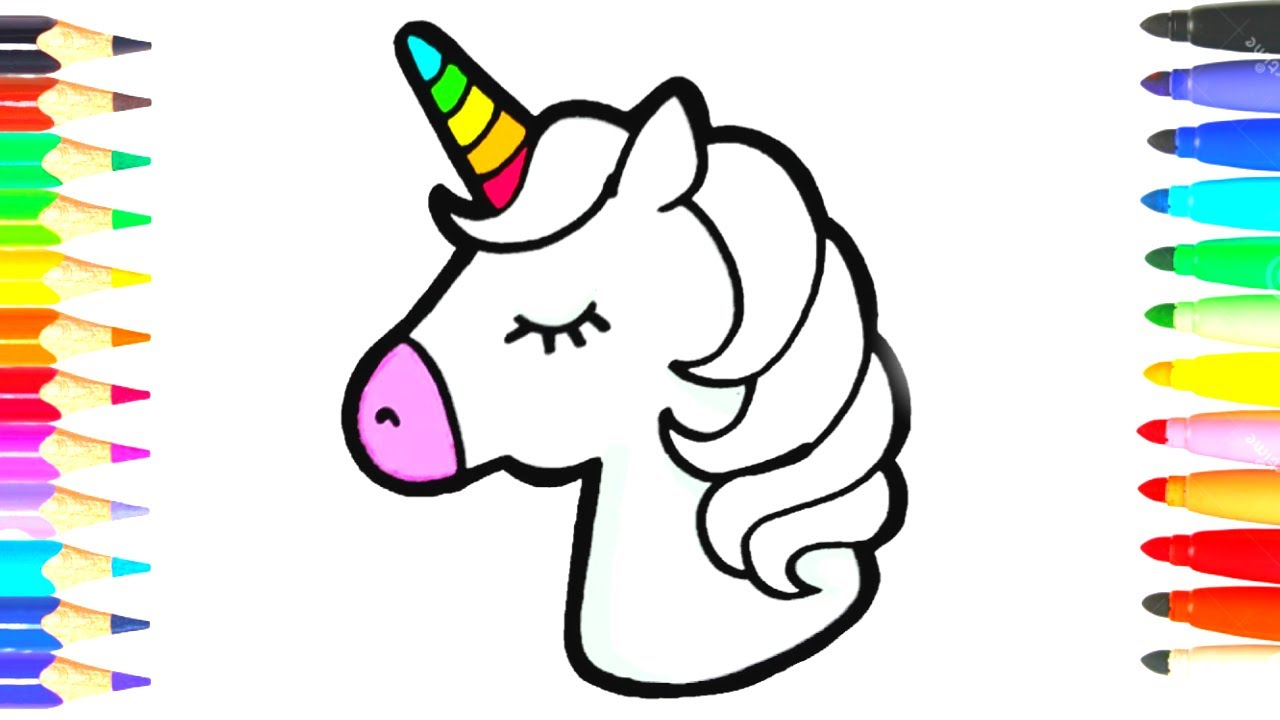 Comment Dessiner Une Licorne Kawaii - Dessin Facile destiné Dessin Kawaii Licorne