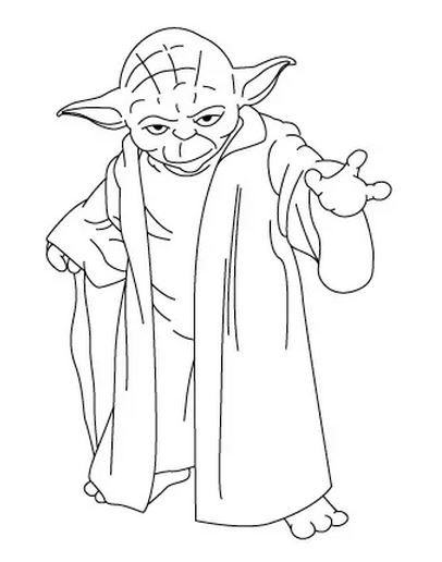 Comment Dessiner Yoda - Dessein De Dessin encequiconcerne Coloriage Yoda