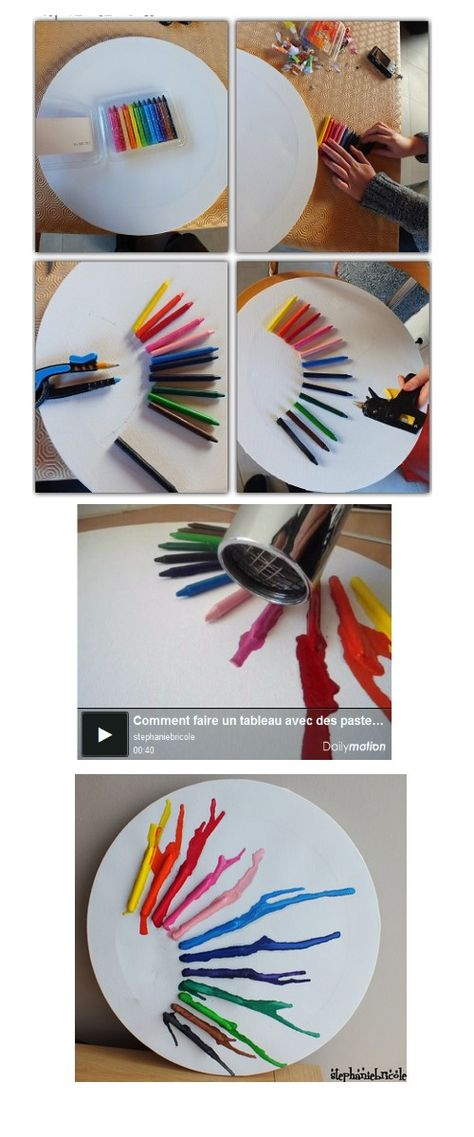 Comment Faire Un Tableau Avec Des Pastels Fondues pour Coloriage A Faire Soi Meme,