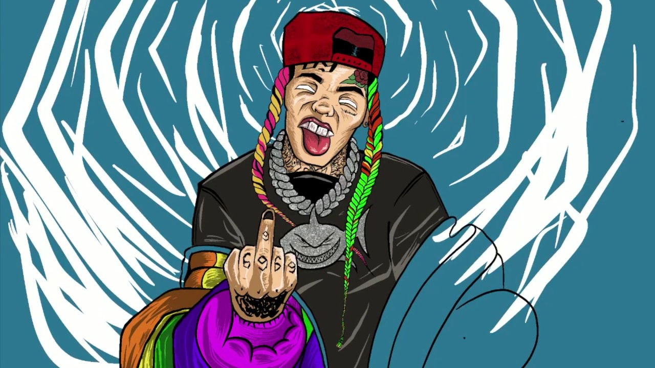 Como Dibujar A Tu Estilo(Dibuje A Tekashi 6Ix9Ine- Gooba pour Dessin 6Ix9Ine