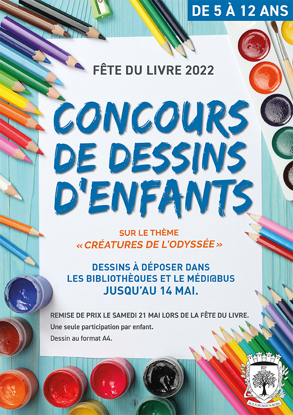 Concours Dessins D&amp;#039;Enfants Mai 2022 - Aulnay-Sous-Bois.fr intérieur Coloriage 2022,