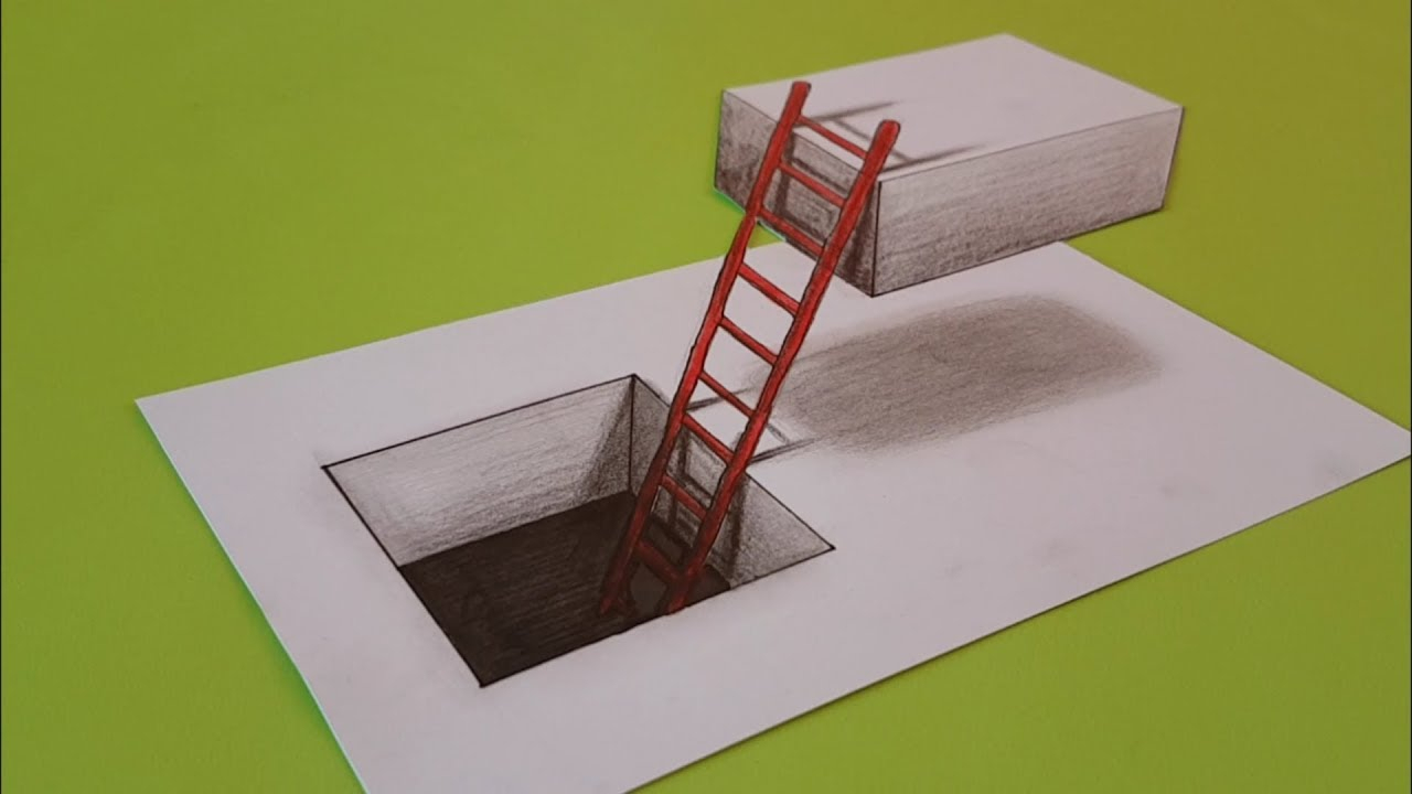 Cool Dessin Illusion Doptique Trou - The Vegen Princess destiné Dessin 3D Illusion Facile