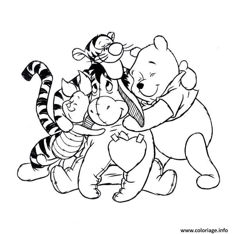 Coolest Coloriage Winnie L Ourson À Imprimer | Disney serapportantà Coloriage Winnie L&amp;amp;#039;Ourson