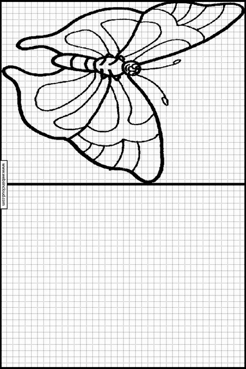 Copie Dessins Sur Quadrillage Animaux 168 serapportantà Coloriage Quadrillage