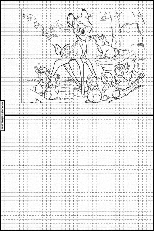 Copie Dessins Sur Quadrillage Disney 188 intérieur Coloriage Quadrillage