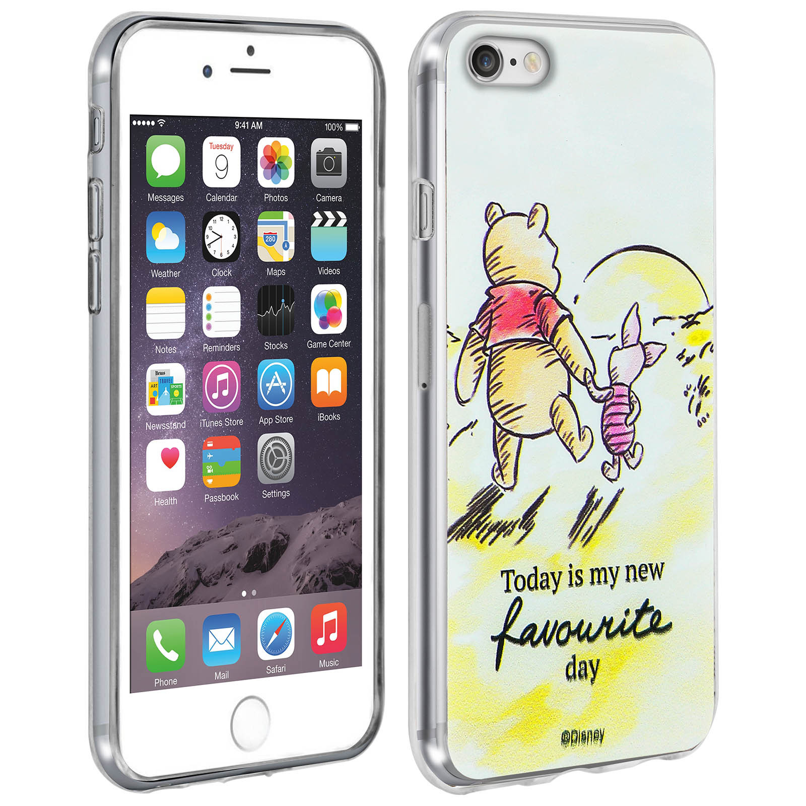 Coque Souple Design Dessin Winnie By Disney - Blanc P tout Iphone 6 Dessin