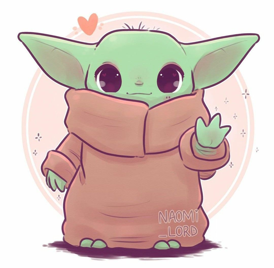 Cute Baby Yoda Drawings Wallpapers - Wallpaper Cave tout Dessin Cute,