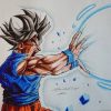 Dbz Goku Drawing At Getdrawings | Free Download dedans Dessin Goku,