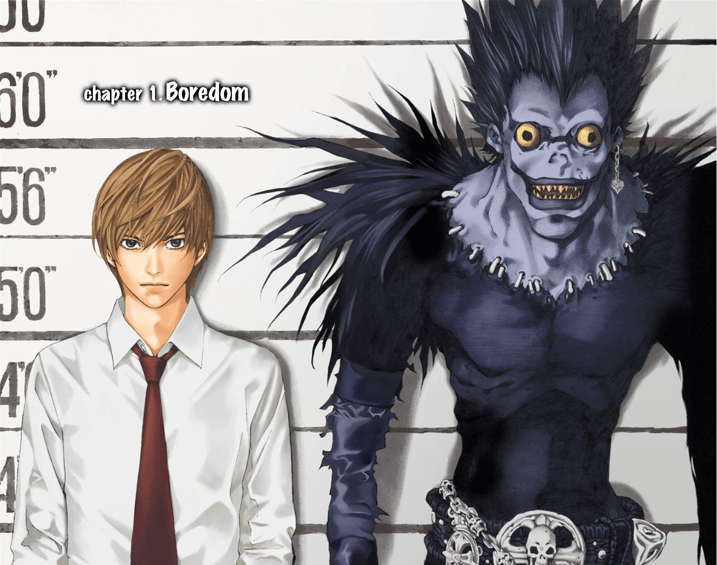 Death Note 1.1 - Death Note Chapter 1.1 - Death Note 1.1 destiné L Dessin Death Note