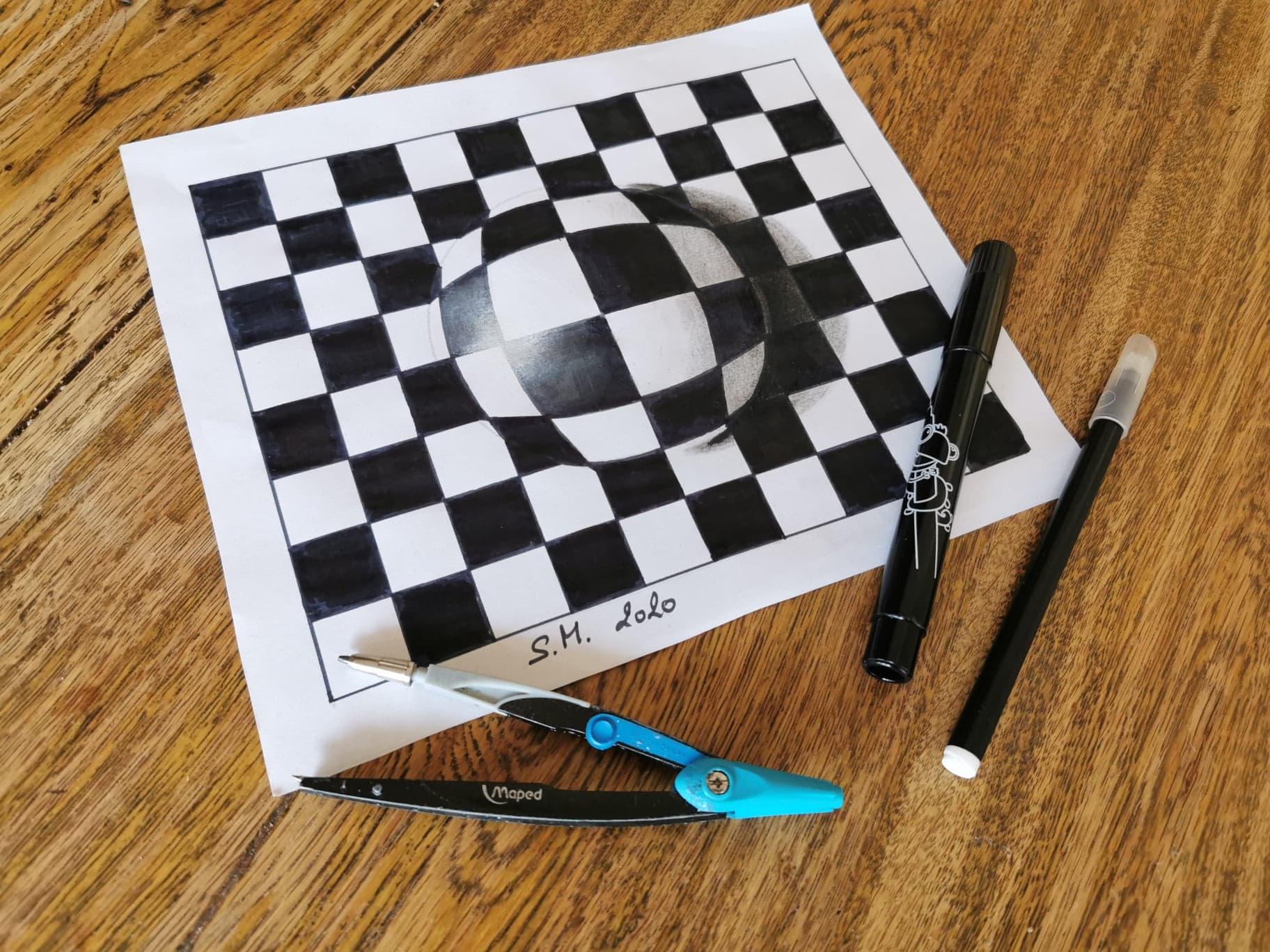 Débuter L&amp;#039;Effet 3D En Dessin ! - Le Dessin Facile pour Dessin 3D Facile Cube