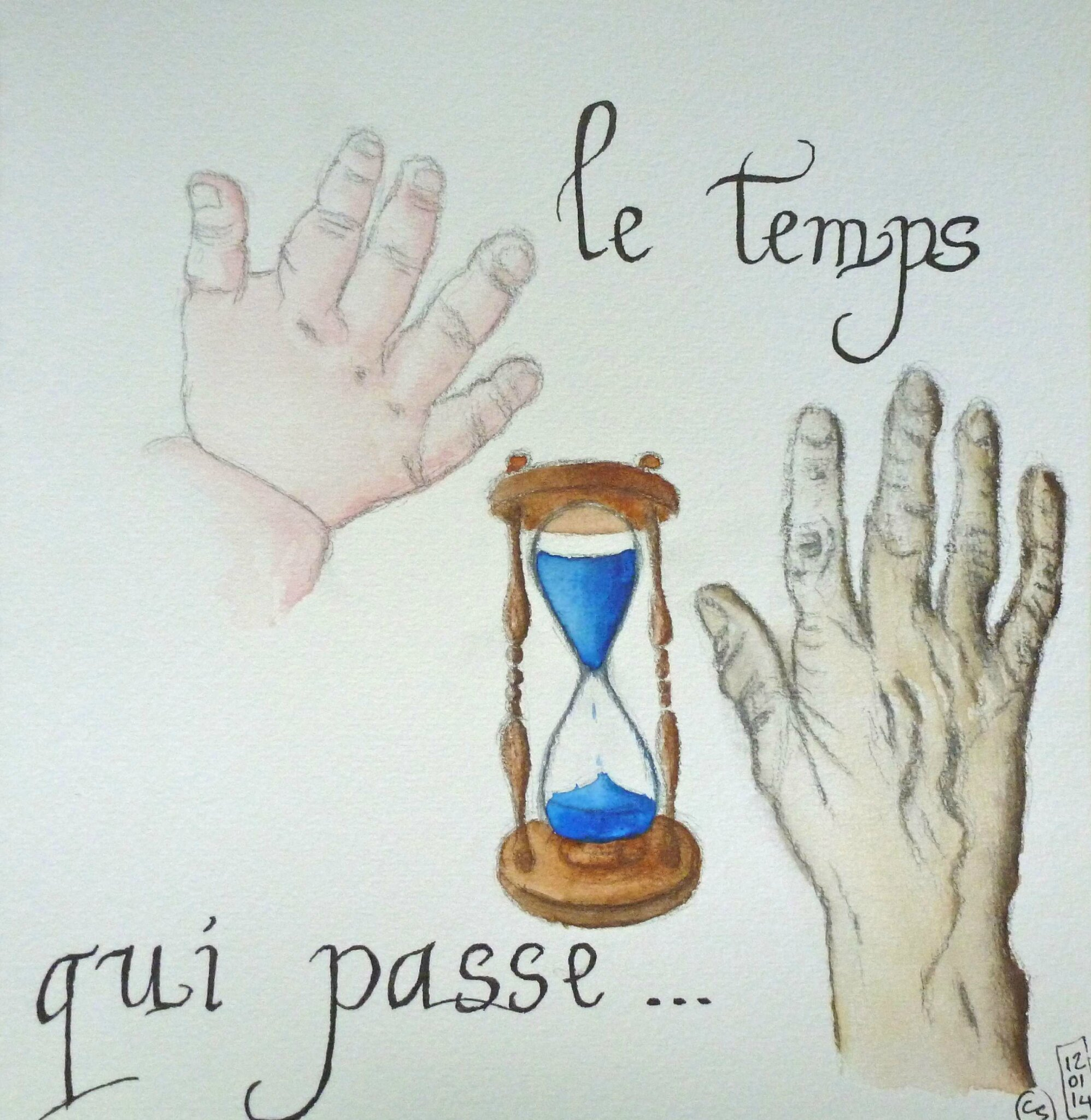 Défi N°47 Le Temps Qui Passe - Photo De Défis Dessin - Les avec Dessin Qui,