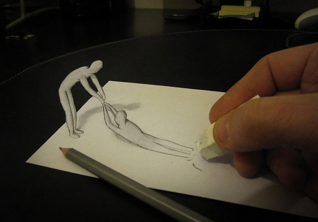 Des Magnifiques Dessins En 3D Au Crayon À Papier - Cocktail tout Dessin 3D Facile A Faire,