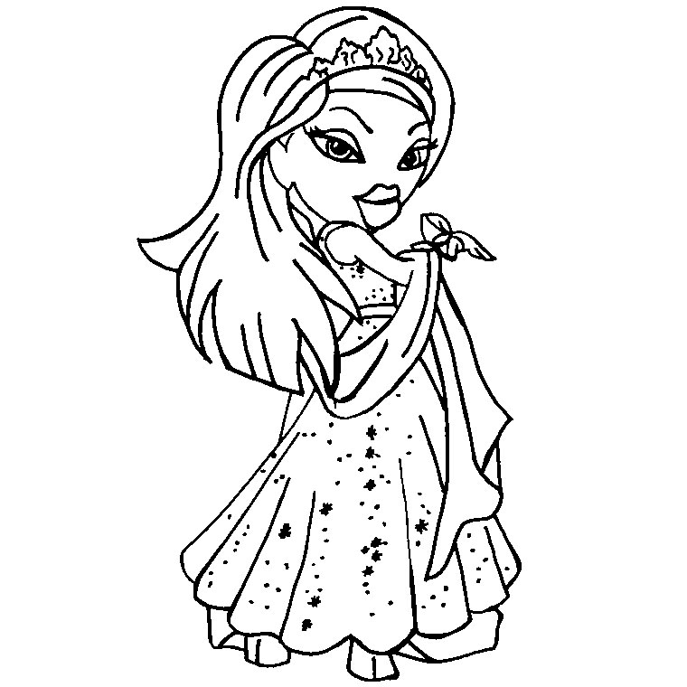 Dessin À Imprimer: Coloriage Imprimer Robe à Coloriage Dessin Robe De Bal