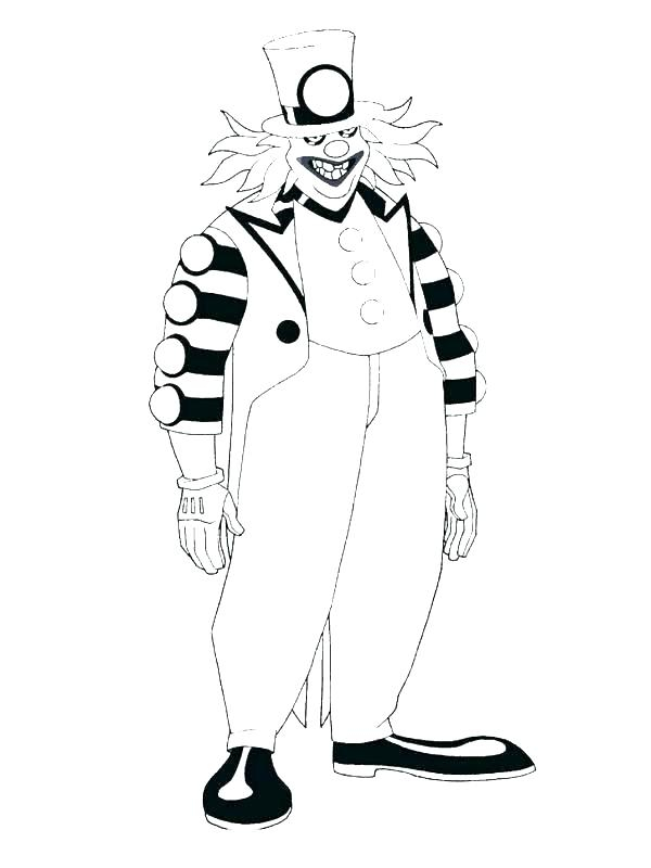 Dessin À Imprimer: Dessin Clown Tueur A Imprimer pour Ça Coloriage