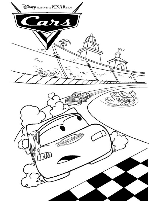 Dessin À Imprimer: Dessin De Flash Mcqueen 2 A Imprimer destiné Dessin Coloriage Flash