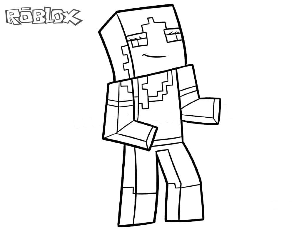 Dessin À Imprimer: Dessin Imprimer Roblox tout Coloriage Roblox