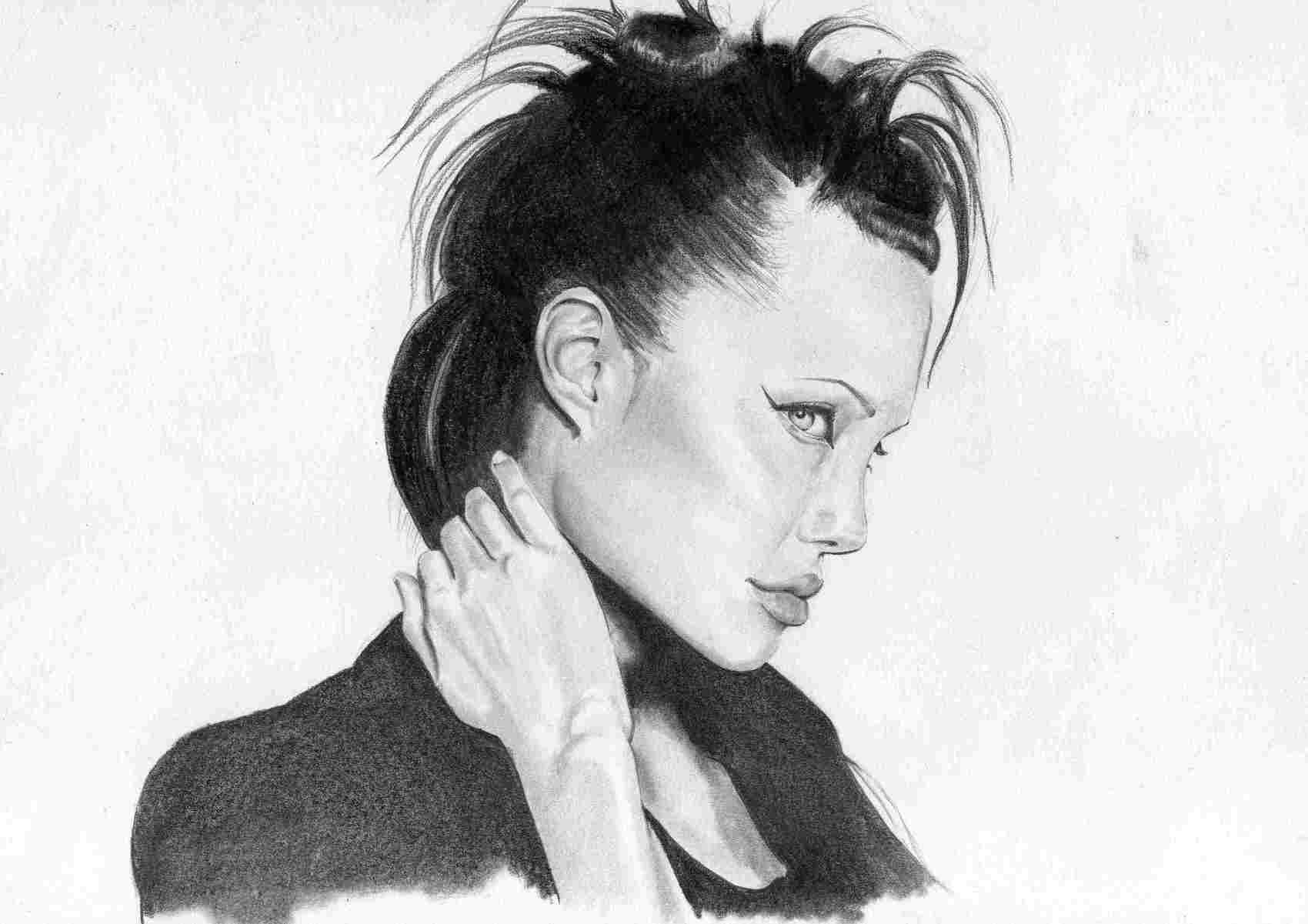 Dessin Angelina Jolie tout Dessin Jolie,