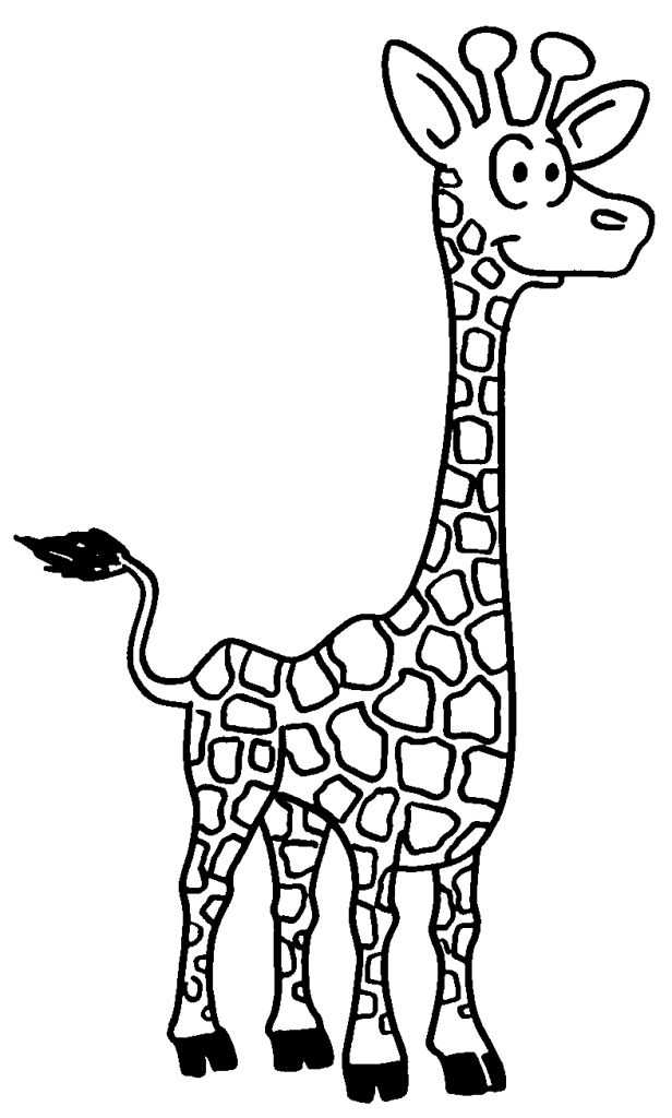 Dessin De Girafe - Les Dessins Et Coloriage à Coloriage Girafe
