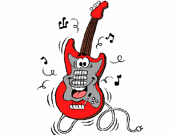 Dessin De Guitare Électrique Colorie Par Gogo Le 27 De concernant Dessin Coloriage Gogo