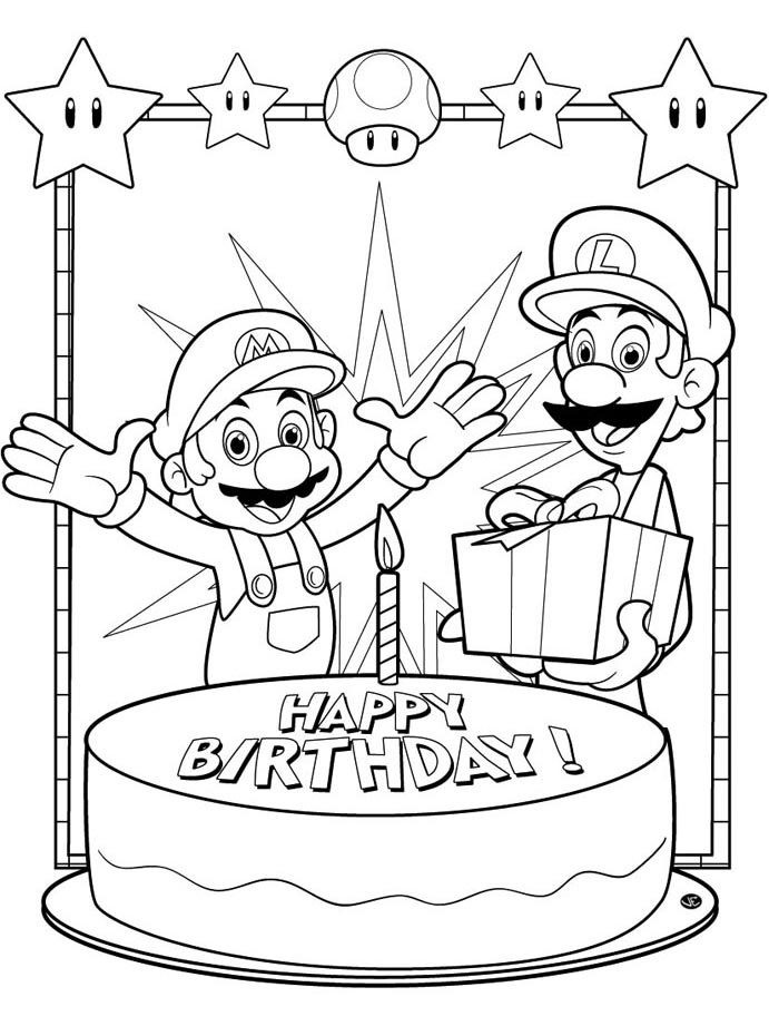 Dessin De Joyeux Anniversaire - Les Dessins Et Coloriage avec Coloriage Joyeux Anniversaire