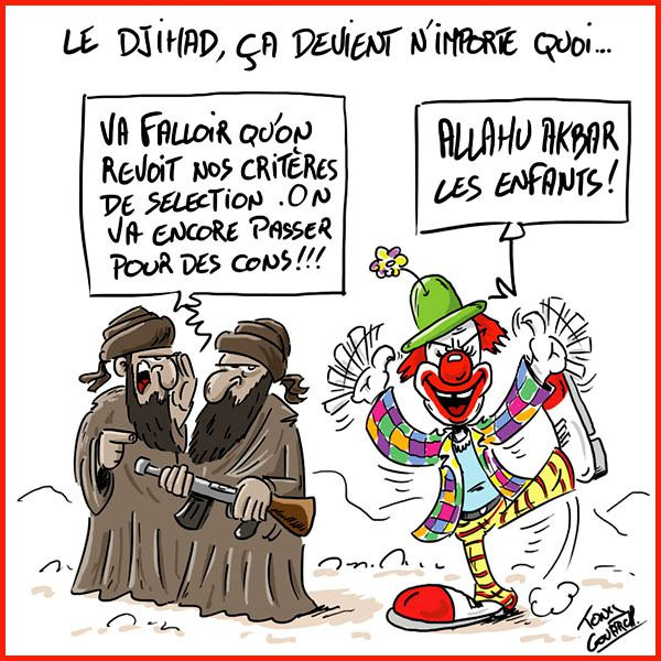 Dessin De Lelgouarch : Le Djihad Ça Devient N&amp;#039;Importe Quoi destiné Dessin Quoi