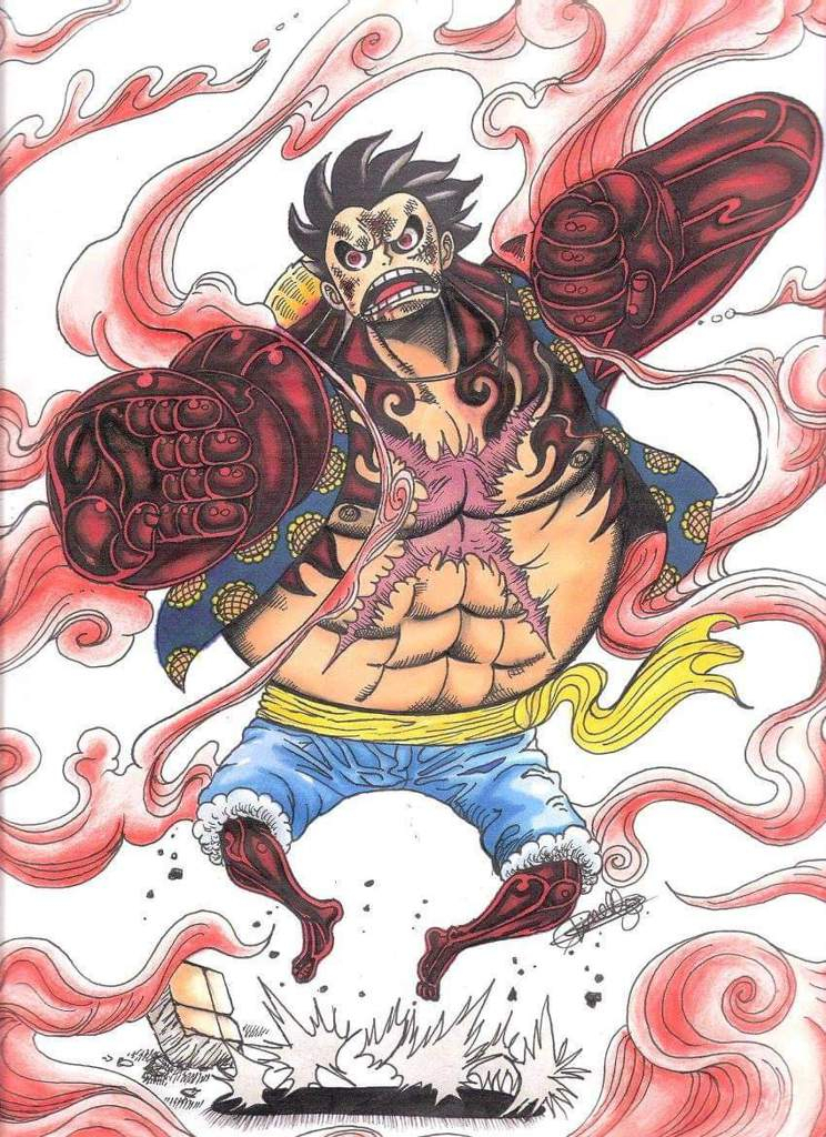 Dessin De Luffy- Gear 4 Boundman. | One Piece 🍗 Amino encequiconcerne Luffy Gear 4 Dessin