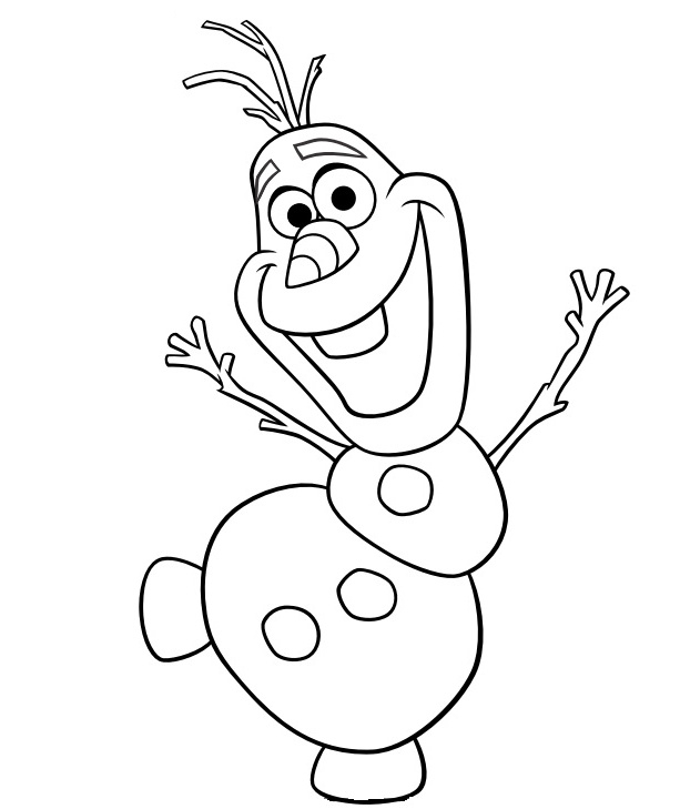 Dessin De Olaf Beau Collection Coloriage Reine Des Neiges avec Coloriage Olaf