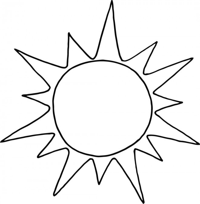 Dessin De Soleil - Les Dessins Et Coloriage destiné Coloriage Soleil,