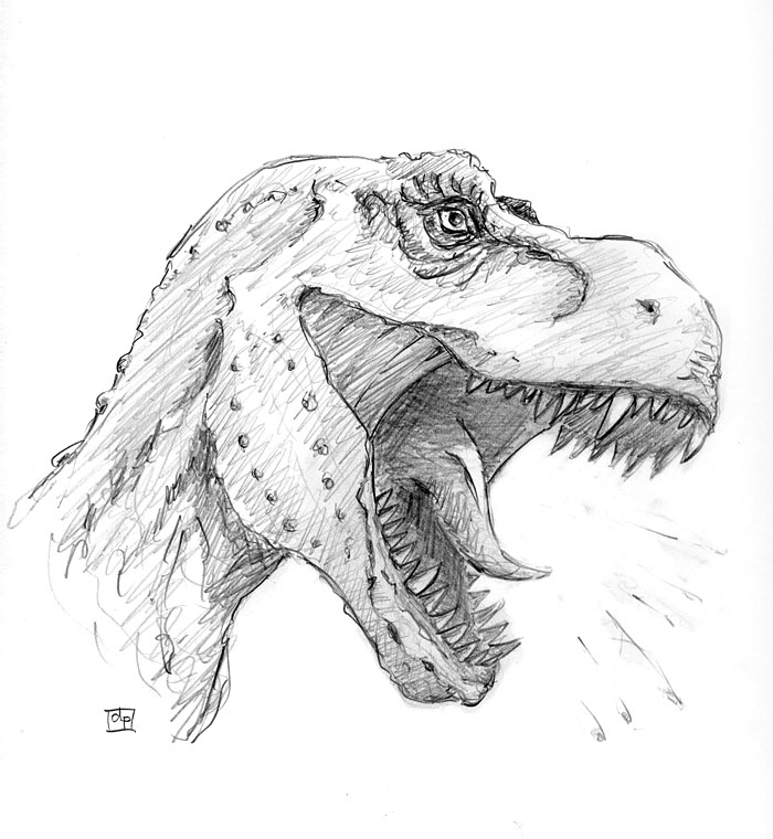 Dessin De T-Rex - Les Dessins Et Coloriage serapportantà T Rex Dessin Animé,