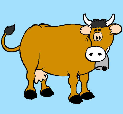 Dessin De Vache Laitière Colorie Par Membre Non Inscrit Le encequiconcerne Dessin Vache