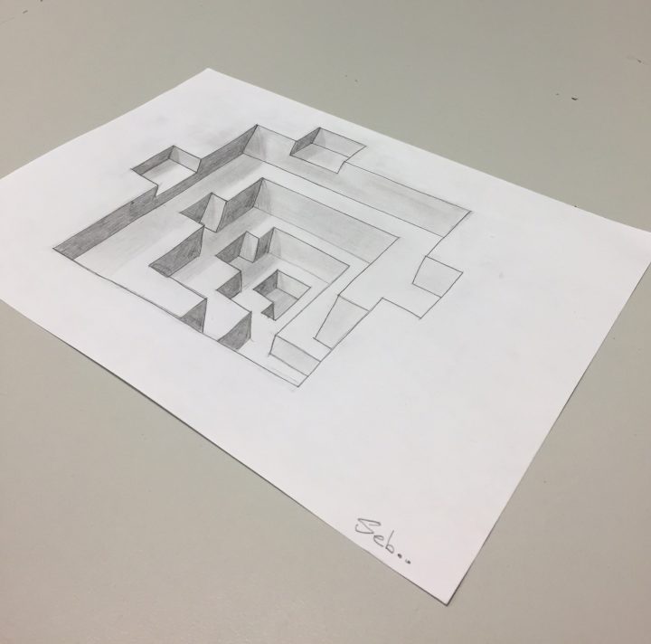 Dessin Dessin..3D encequiconcerne 3 D Dessin