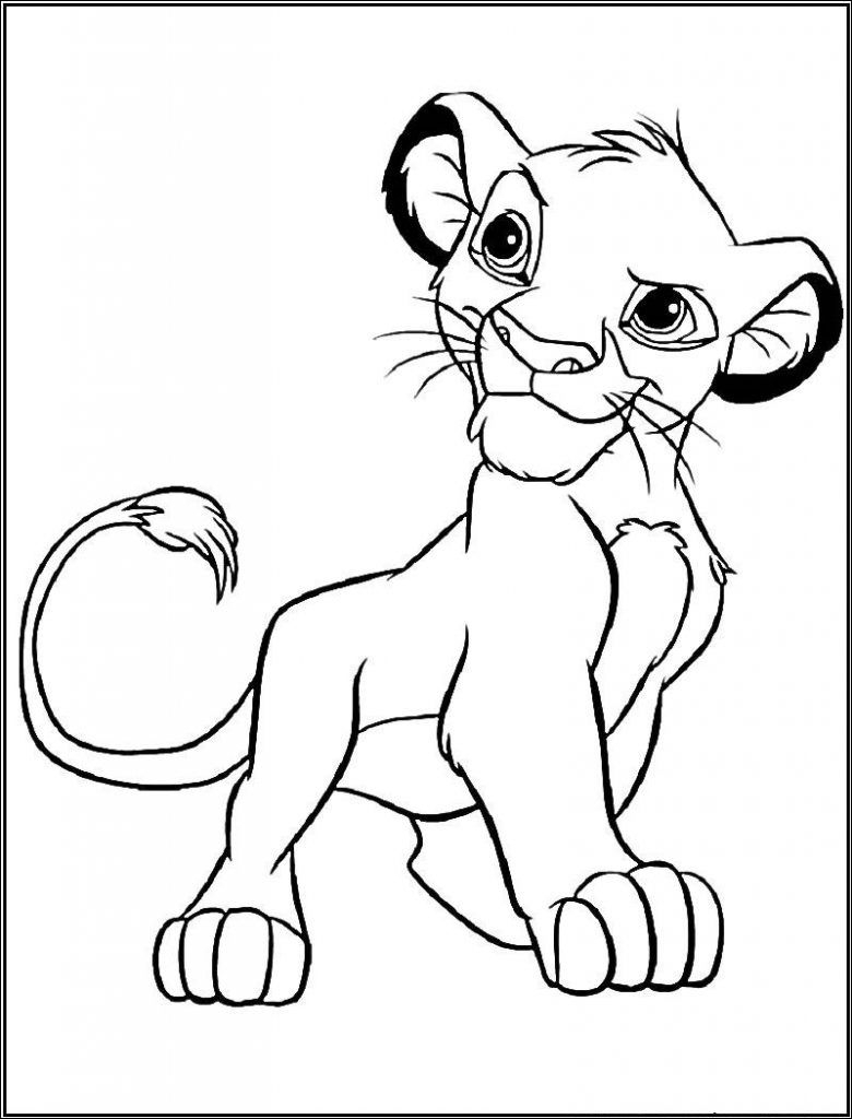 Dessin Du Roi Lion En Couleur : Album Panini Le Roi Lion pour Zazou Coloriage,