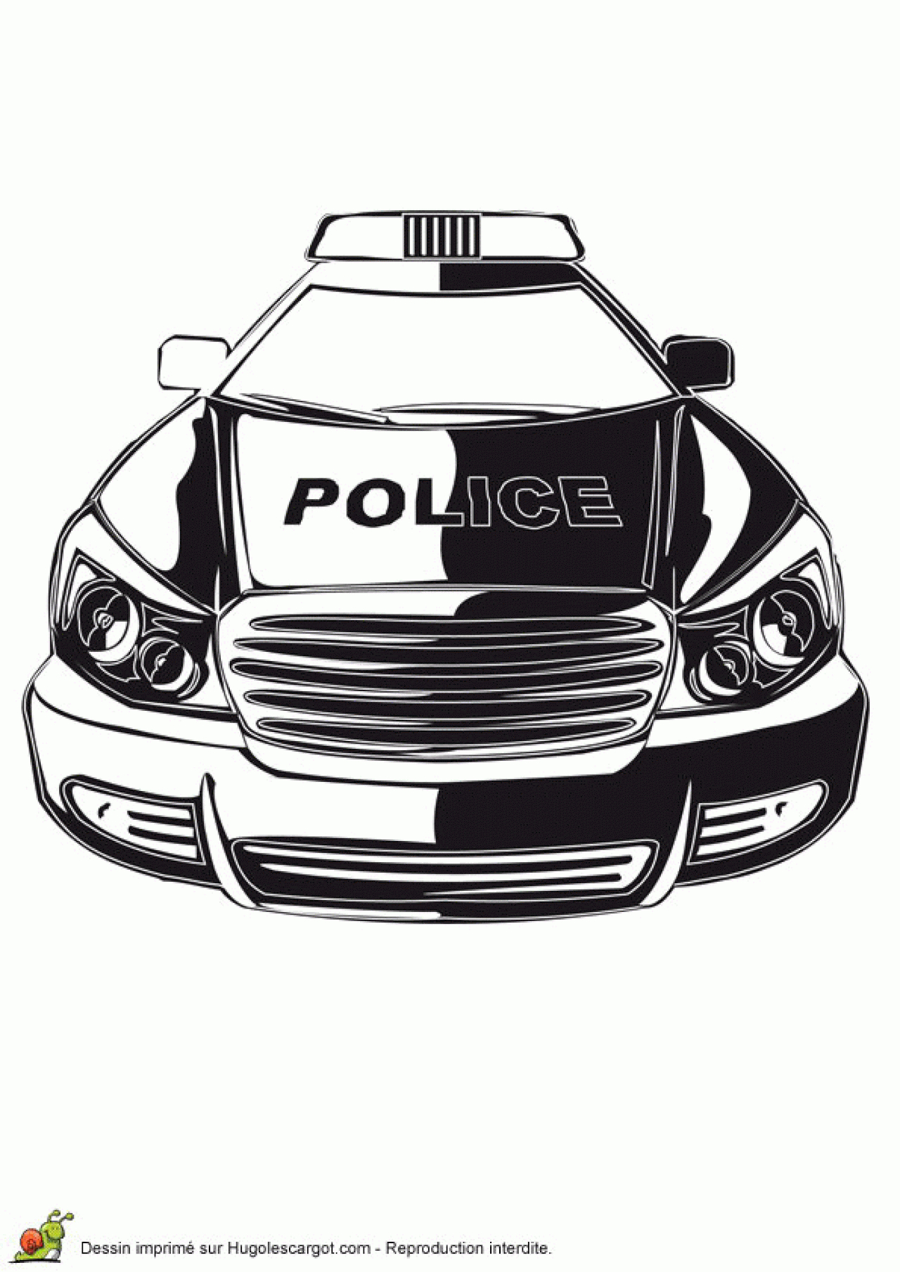 Dessin Facile Voiture De Police - Dessin Facile à Dessin Voiture Facile,