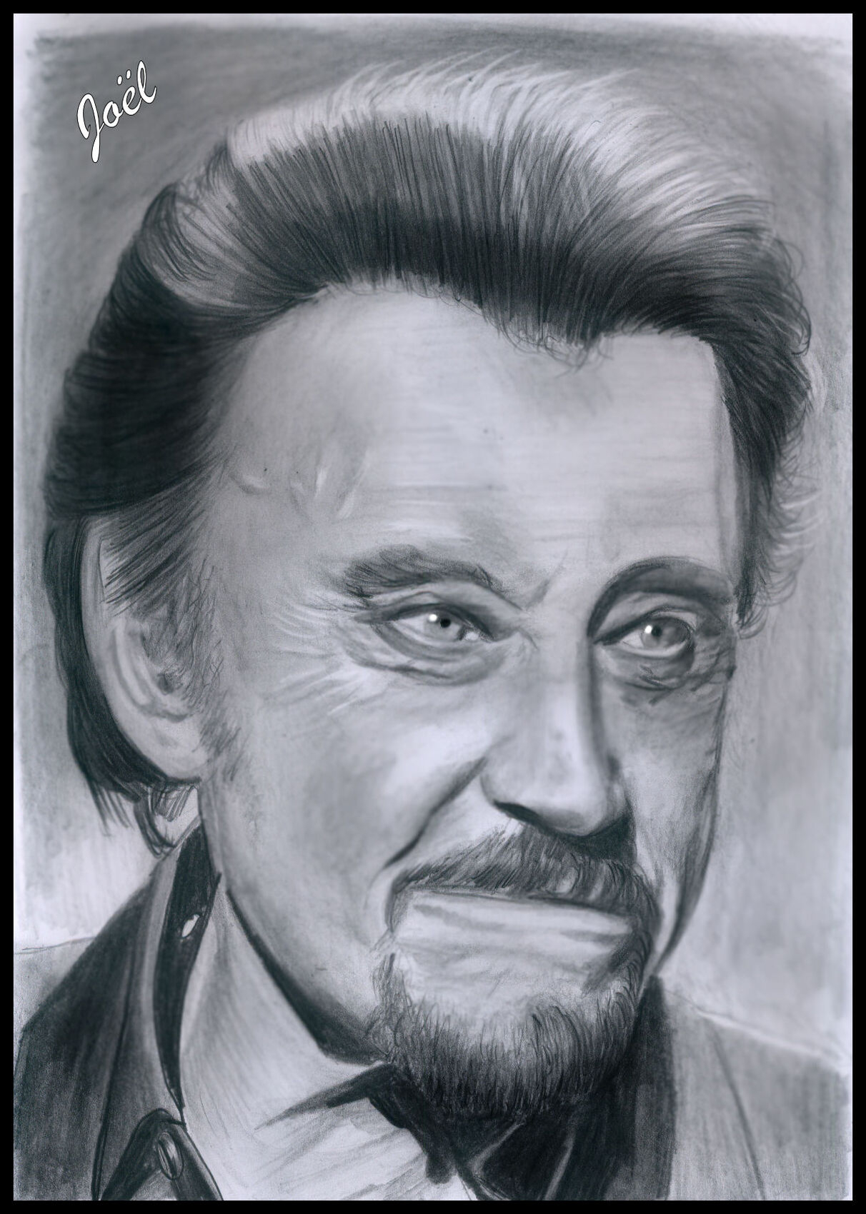 Dessin Johnny Hallyday tout Dessin Johnny Hallyday,