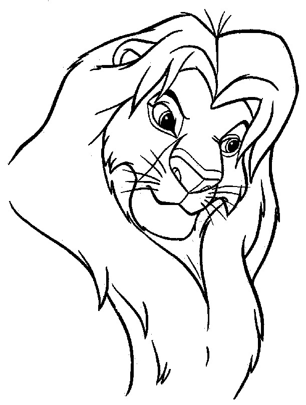 Dessin Kawaii: Coloriage A Imprimer Le Roi Lion Gratuit tout Zazou Coloriage,