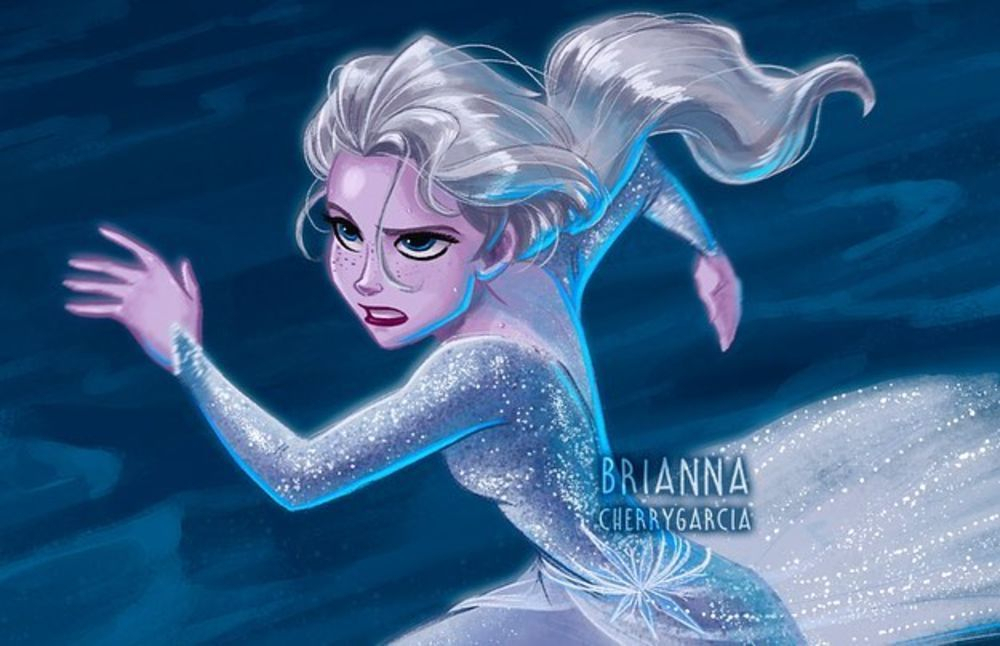 Dessin La Reine Des Neiges 2 Par Brianna Garcia | Frozen dedans Dessin Reine Des Neiges