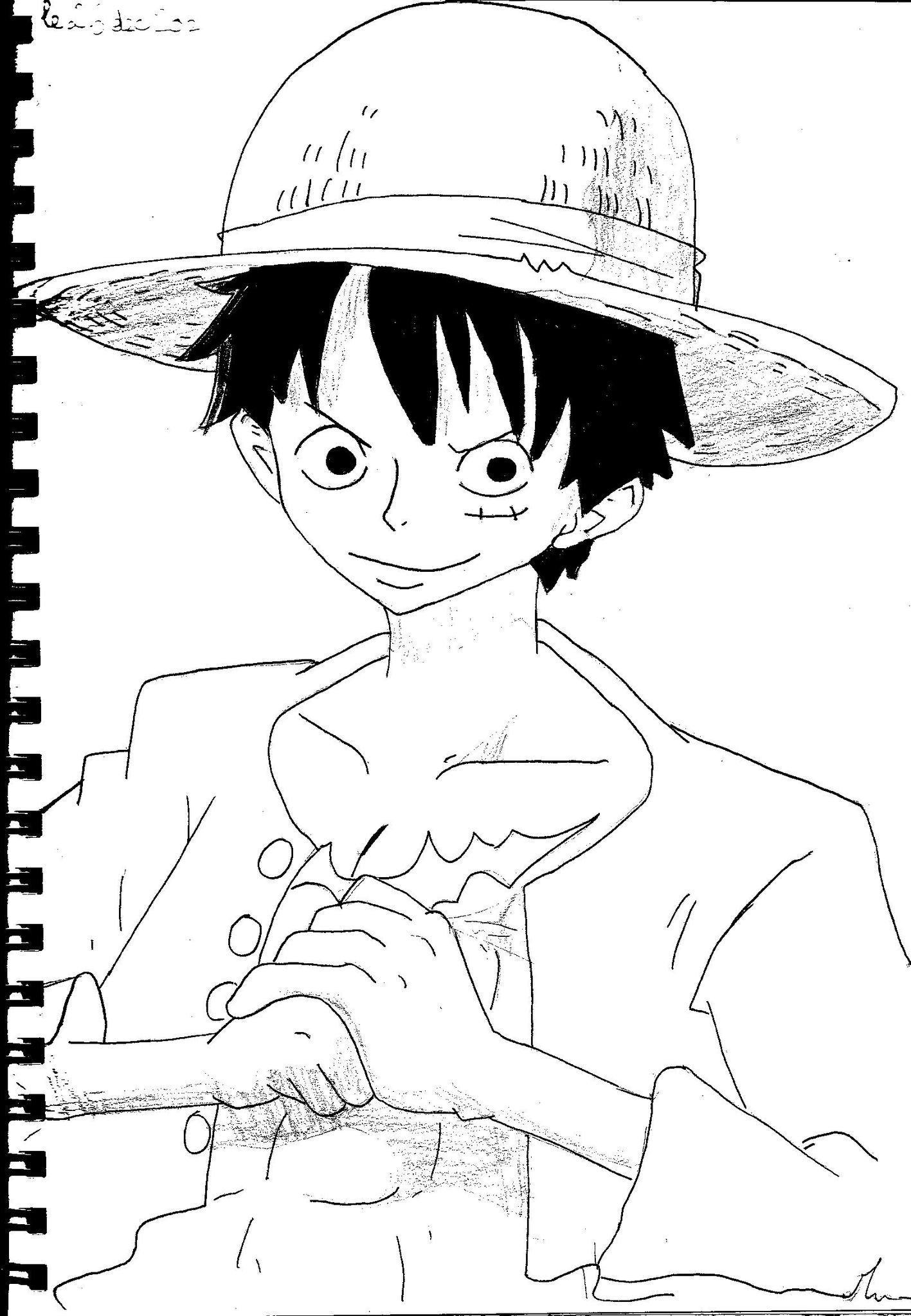 Dessin Luffy Animeland - Photo De Mes Dessins - Mon Monde concernant Coloriage Dessin Luffy