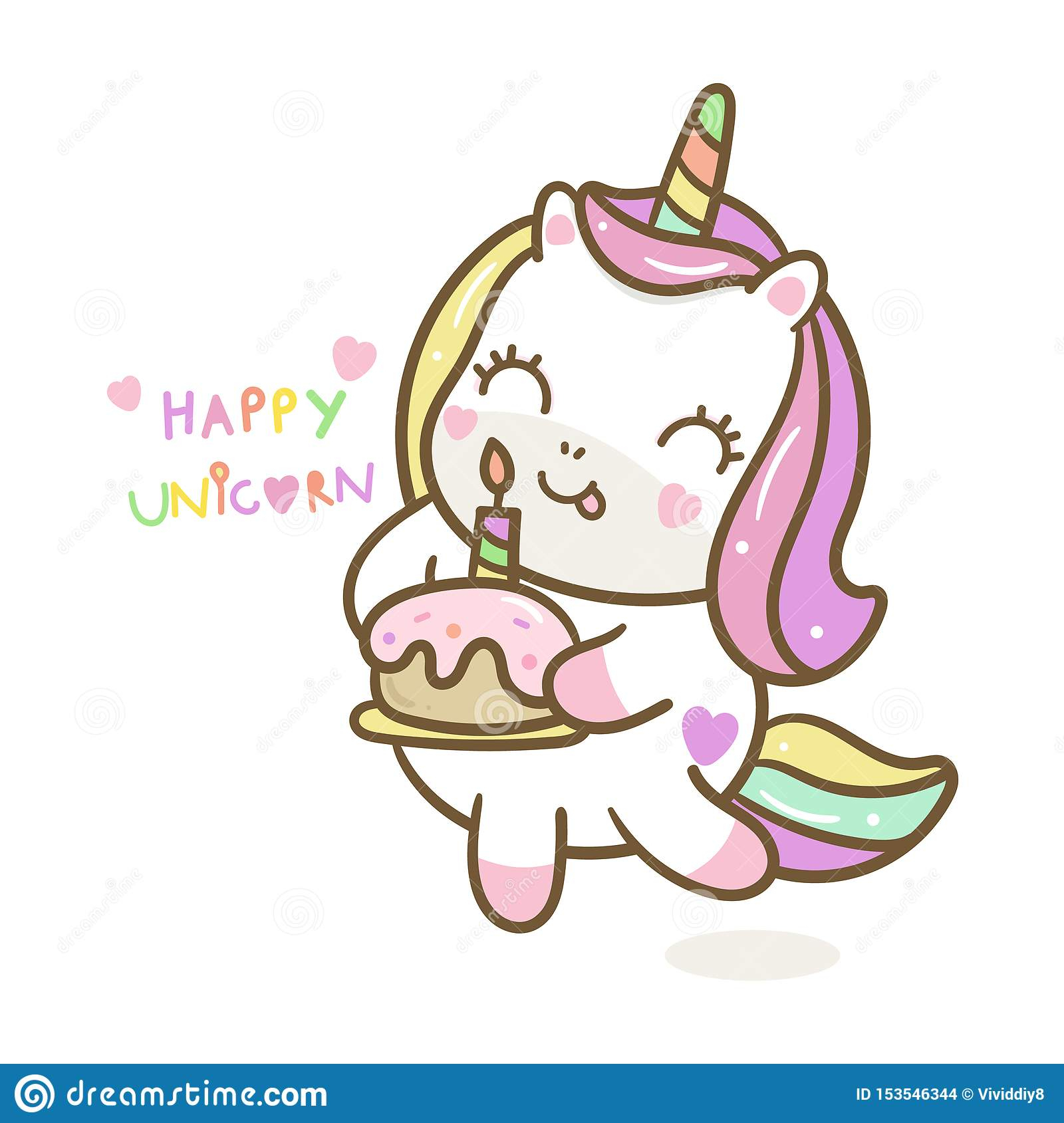 Dessin Mignon Kawaii Licorne tout Dessin Kawaii Licorne