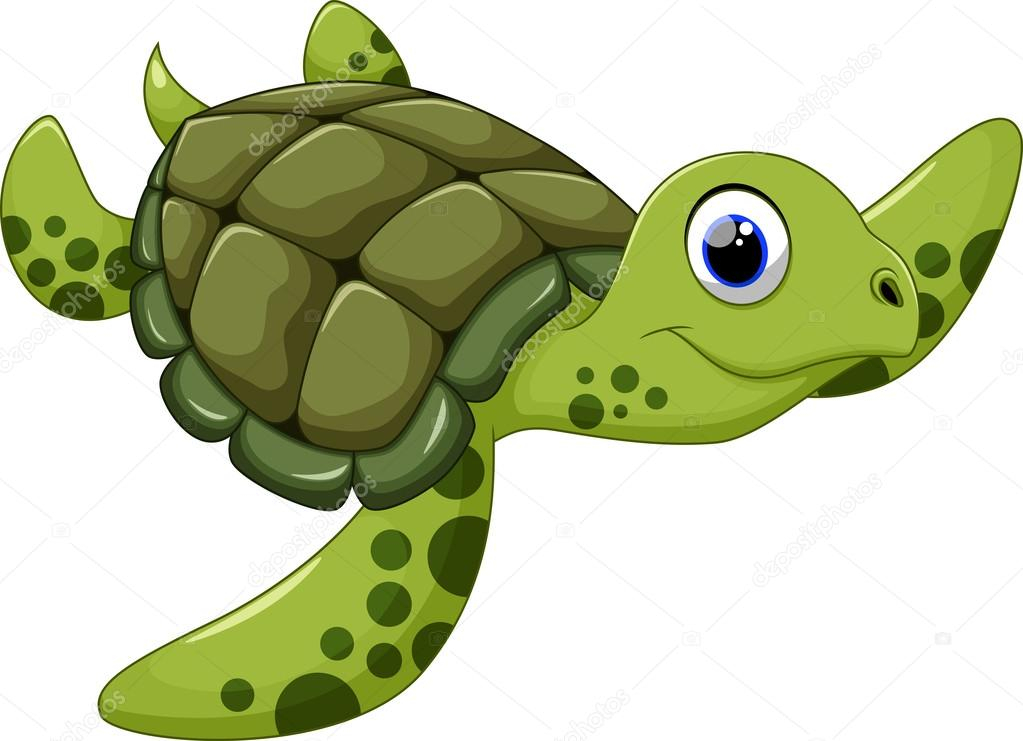 Dessin Mignon Tortue : Dessin Animé Mignon De Tortue intérieur Dessin Tortue