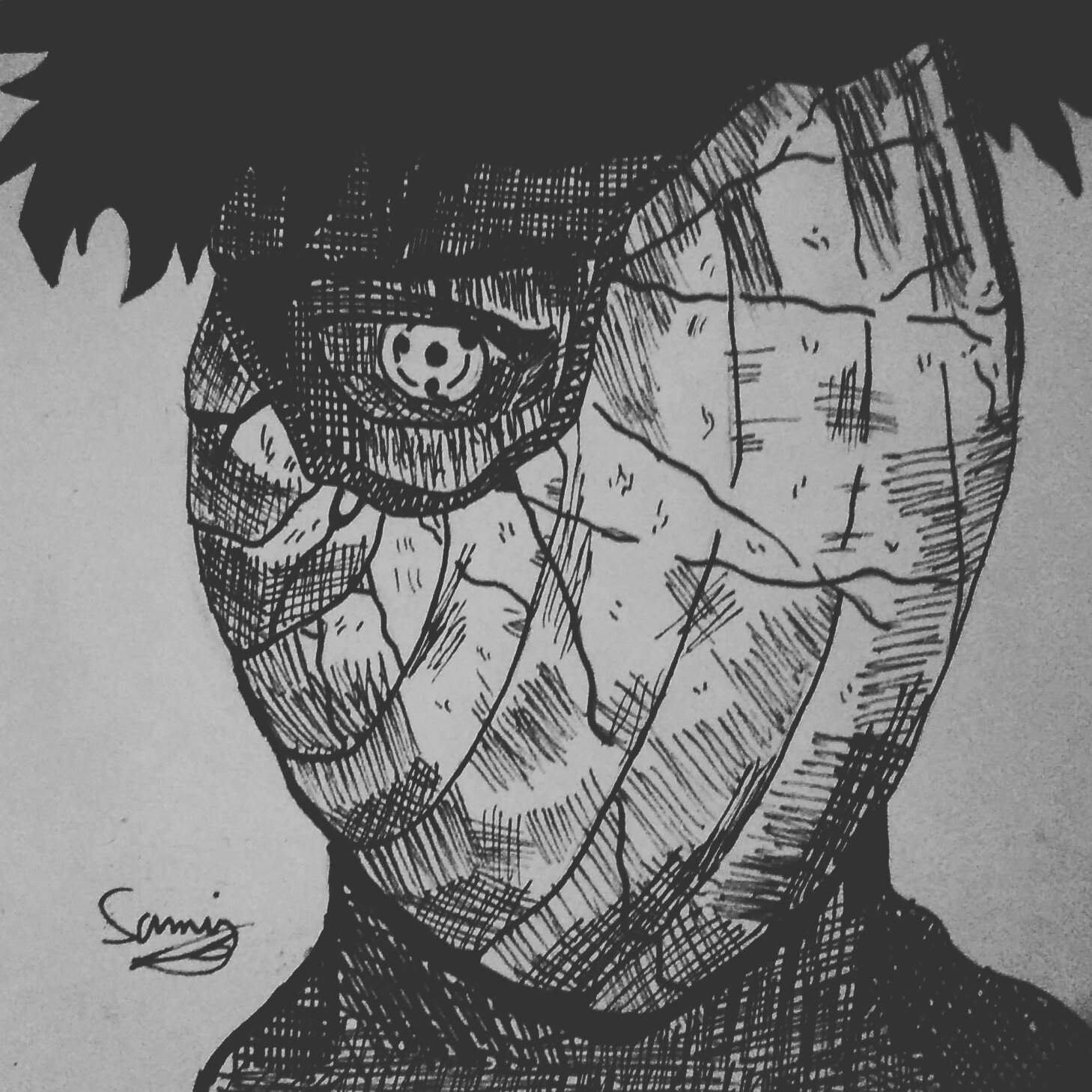 Dessin Obito | Naruto &amp;amp; Boruto Fr Amino destiné Dessin Obito