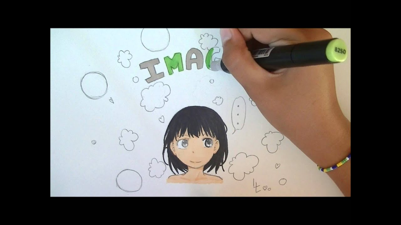 Dessin Petite Fille Manga - Facile Et Simple- &amp;quot;Imagine tout Dessin Manga Facile